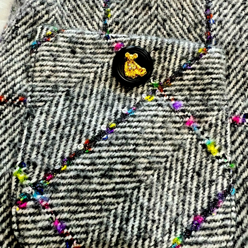 Doe a Dear tweed dress jumper size 3T